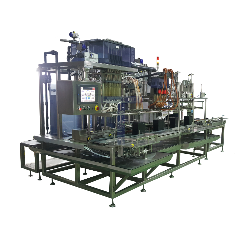 BTS fully auto. car battery acid filling and leveling machine