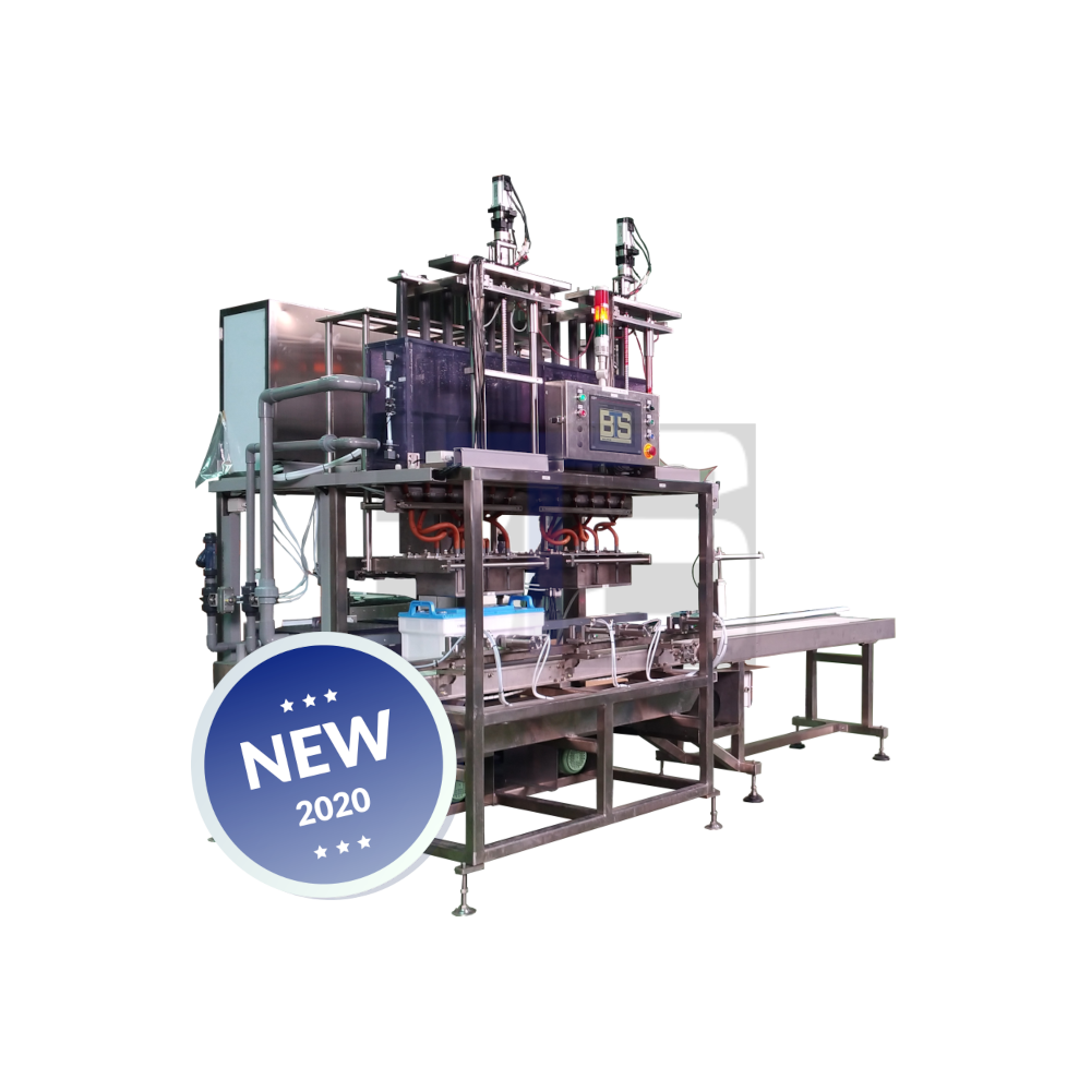 BTS fully auto. car battery acid filling machine