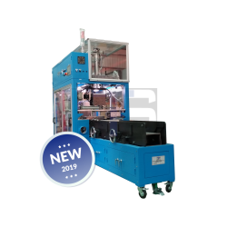 Battery plate cutting machine