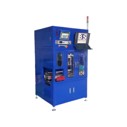 Auto. motorcycle battery polarity and short-circuit test machine
